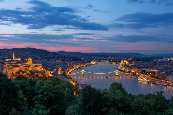 Budapest In Blue 